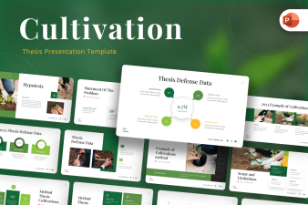 Cultivation Thesis PowerPoint Template